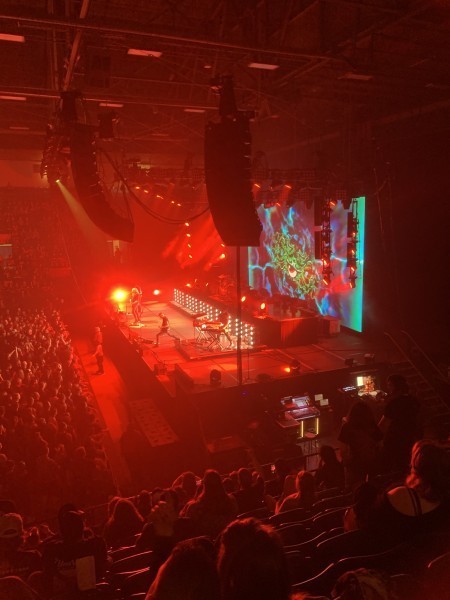 Great seats at the Mastodon concert